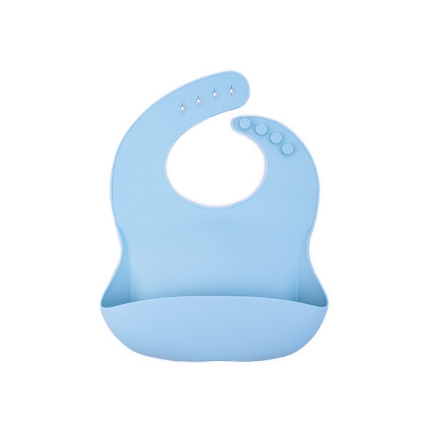 Set diversificare pentru copii - Castron cu ventuza si lingurita, farfurie cu ventuza, lingurita si capac, baveta, canita cu manere si pai, bleu