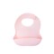 Baveta reglabila din silicon moale pentru bebelusi Oaki, roz pal