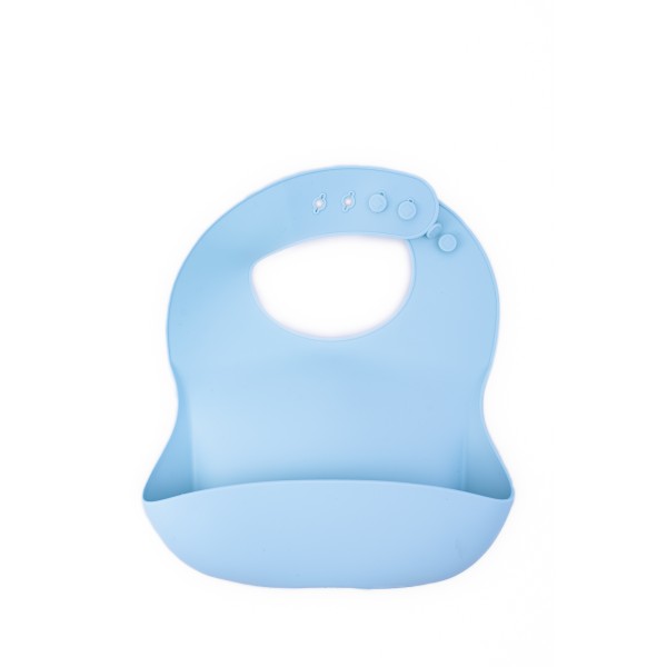 Set diversificare pentru copii - Castron cu ventuza si lingurita, farfurie cu ventuza, lingurita si capac, baveta, canita cu manere si pai, bleu