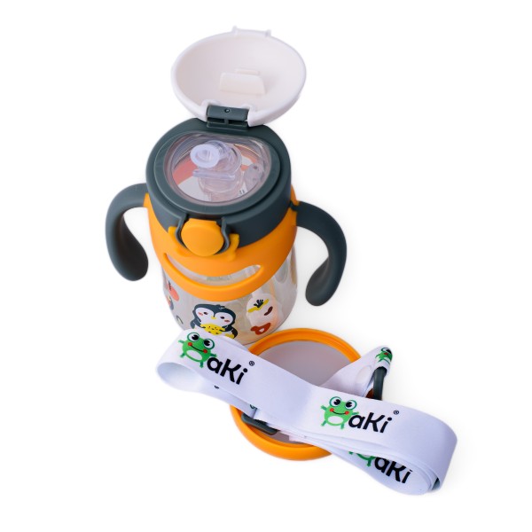 Cana model Pinguin cu manere/snur si pai flexibil Oaki