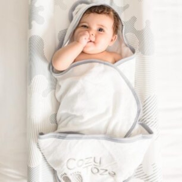 Pachet baie nou-născut BabyDam, Alb/Roz