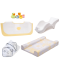 Pachet baie nou-născut BabyDam, Alb/Galben