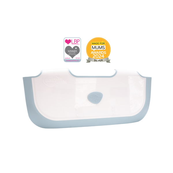 Pachet baie nou-născut BabyDam, Alb/Albastru